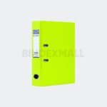 Bambi Ordner Folio 1014 - 50mm PVC Blue Cyber Lever Arch File 24 Warna Original - Gambar 5