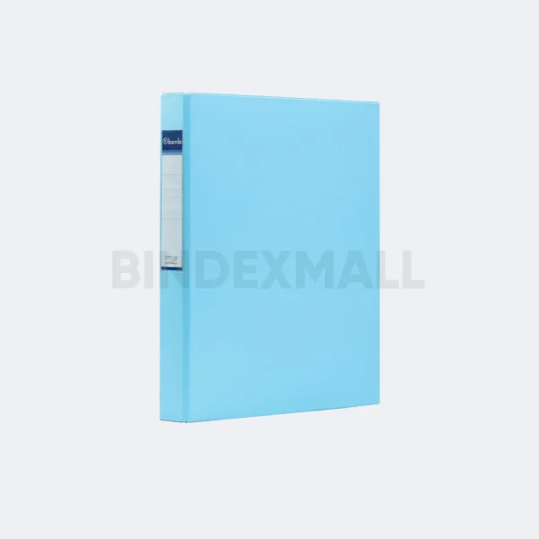 ring binder folio warna pastel blue