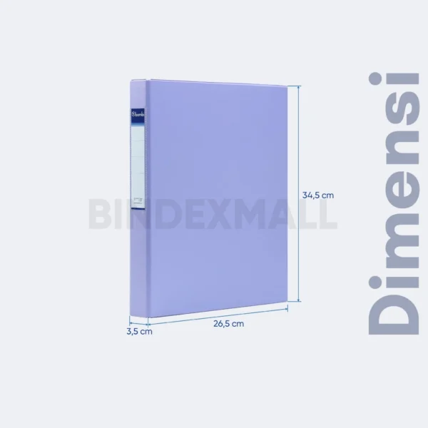 detail dimensi ring binder kode 2020 bambi