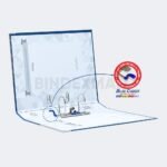 1 Dus Isi 12pcs Bindex Ecology Lever Arch File Ordner Folio Jumbo Size 75 mm - Kode 717 - Gambar 2
