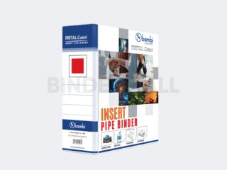 BINDEX MALL - BAMBI INsert Pipe Binder 2 Lubang A4 80mm - 1178M GBR 3