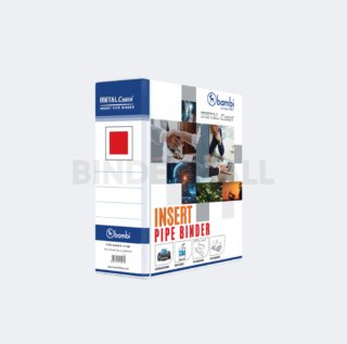 BINDEX MALL - BAMBI INsert Pipe Binder 2 Lubang A4 80mm - 1178M GBR 3