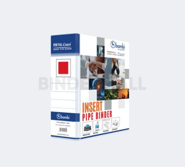 BINDEX MALL - BAMBI INsert Pipe Binder 2 Lubang A4 80mm - 1178M GBR 3