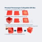 Bambi Gift Box Small Fudebako Tipe Collapsible Gift Box Original - Gambar 6