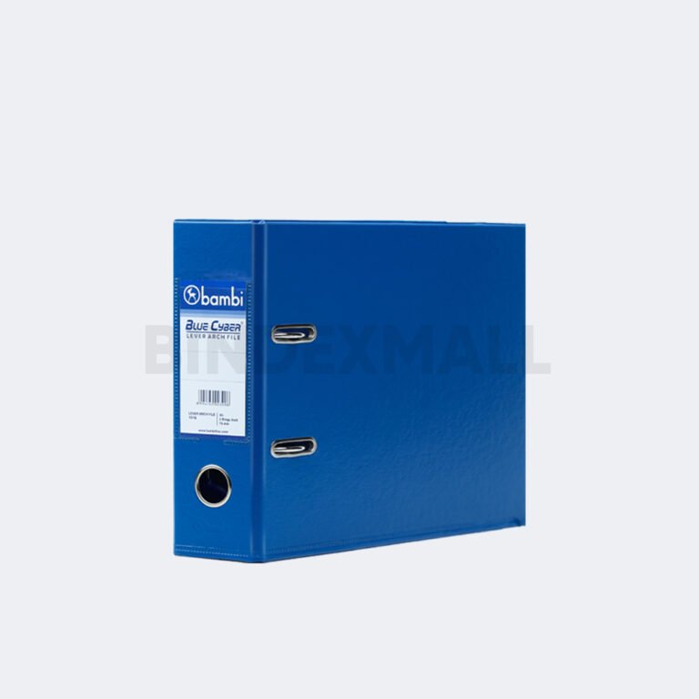Bambi PVC Lever Arch File Ordner A5 All Color Jumbo Size 75 mm Original