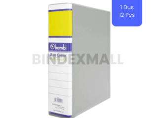 Bambi Pipe Binder A4 MID SIZE 50 mm With Full Spine 4 Colour Labels 1175