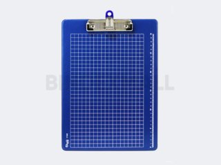 Clipboard Bambi 1710R Scale Series PVC dengan teknologi Blue Cyber dan sablon skala untuk lapangan