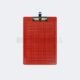 Clipboard pen holder Folio Bambi dengan skala garis half pocket dan flexible pen holder semua warna original