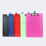 Clipboard Pen Holder Folio Bambi dengan Skala & Half Pocket - Semua Warna Original - Gambar 4