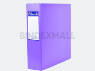 Bambi PVC Ring Binder Folio 2 Ring Type D All Color Jumbo Size 50 mm Original