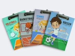 Bambi Paper Clipboard/ Papan Jalan A4 with 12 cm Wire - 23201