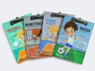 Bambi Paper Clipboard/ Papan Jalan A4 with 12 cm Wire - 23201