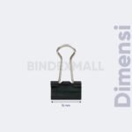 Binder Clip Benex 15mm No 105 Isi 12 Pcs - Penjepit Kertas Small Original Kode 23210 - Gambar 3