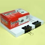 Binder Clip Jumbo Benex 51 mm No 260 Penjepit Kertas Kuat Kode 23220 - Gambar 2