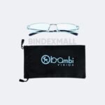 Bambi Frame Kacamata Edisi Titanium Black Code 23324-C1 Original - Gambar 4