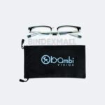 Bambi Frame Kacamata Edisi Titanium Black Code 23325-C6 Original - Gambar 4