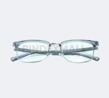 Bambi Frame Kacamata Edisi Titanium Silver Code 23325-C7 Original