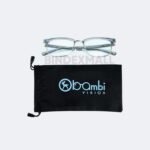 Bambi Frame Kacamata Edisi Titanium Silver Code 23325-C7 Original - Gambar 4