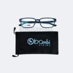 Bambi Frame Kacamata Edisi Transparent Blue Code 23327-C5 Original - Gambar 4