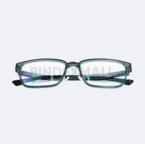 Bambi Frame Kacamata Edisi Transparent Dark Grey Code 23327-C6 Original