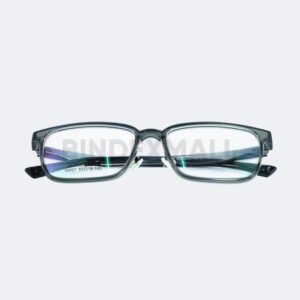 Bambi Frame Kacamata Edisi Transparent Dark Grey Code 23327-C6 Original