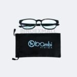 Bambi Frame Kacamata Edisi Gloss Black Code 23329-C1 Original - Gambar 4