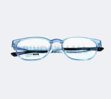 Bambi Frame Kacamata Edisi Transparent Blue Code 23329-C3 Original