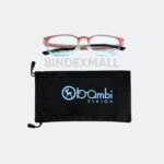 Bambi Frame Kacamata Edisi Gradient Red Code 23329-C4 Original - Gambar 4