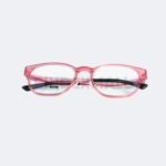 Bambi Frame Kacamata Edisi Transparent Red Code 23329-C5 Original - Gambar 2