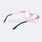 Bambi Frame Kacamata Edisi Transparent Red Code 23329-C5 Original - Gambar 3