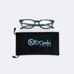 Bambi Frame Kacamata Edisi Transparent Black Code 23330-C2 Original - Gambar 4