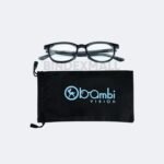 Bambi Frame Kacamata Edisi Transparent Black Code 23332-C2 Original - Gambar 4