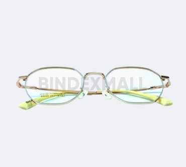 Bambi Frame Kacamata Edisi Titanium Rose Gold Code 23333-RG Original