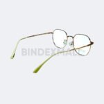 Frame Kacamata Titanium Rose Gold Bambi 23333-RG Original - Unisex Ringan Premium - Gambar 3