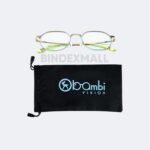 Frame Kacamata Titanium Rose Gold Bambi 23333-RG Original - Unisex Ringan Premium - Gambar 4