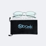 Bambi Frame Kacamata Edisi Titanium Silver Code 23333-SI Original - Gambar 4