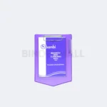 Clipboard magnetic mini Bambi Gull Warna Fluoro Purple