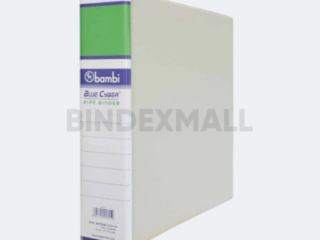 Bambi Pipe Binder Folio MID SIZE 50 mm With Full Spine 4 Colour Labels 1075