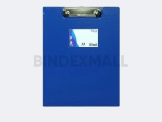 Clipboard A4 Bambi PVC tersedia 25 pilihan warna dengan wire clip dan pocket transparan