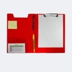 Clipboard A4 Bambi PVC 25 Warna - Papan Ujian Clip File Holder Original - Gambar 2