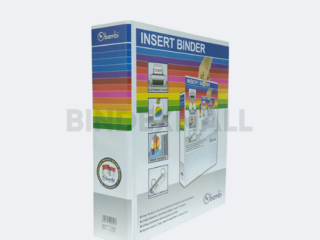 Bambi Insert Ring Binder Folio 2 Ring Type D All Color Jumbo Size 50 mm Original