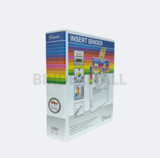 Bambi Insert Ring Binder Folio 2 Ring Type D All Color Jumbo Size 50 mm Original