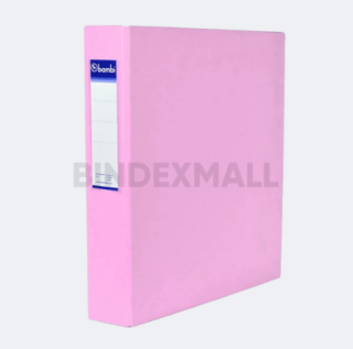 Bambi PVC Ring Binder A4 2 Ring Type D All Color Jumbo Size 40 mm Original