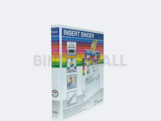 Bambi PVC Insert Ring Binder A4 2 Ring Type D All Color Small Size 15 mm Original