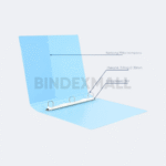 Bambi PVC Ring Binder A4 3 Ring Type D All Color Jumbo Size 25 mm Original - Gambar 2