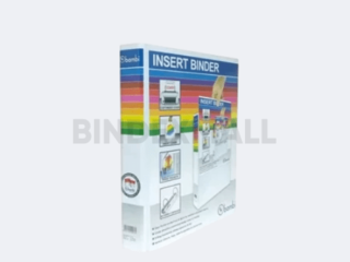 Bambi PVC Insert Ring Binder A4 3 Ring Type D All Color Small Size 25 mm Original