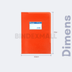 Bambi PVC L Folder Map Dokumen Beserta Label Nama A4 Jenis Tempat Penyimpanan Dokumen Tipe Transparent Original - Gambar 3
