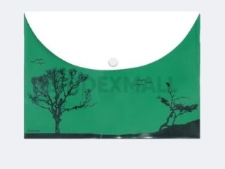 Bambi Document Folio Tipe Document Button Folder Hand Sling Bag Original