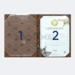 Bambi Map Sertifikat A4 Edisi Premium Kain Batik Original - Gambar 2