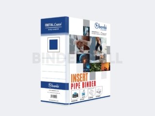 BINDEX MALL - BAMBI INSERT PIPE BINDER 2 HOLE A4 100MM 1170M - GBR 3